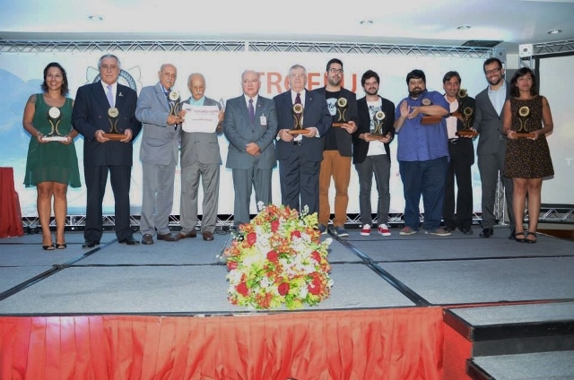 Vencedores do Troféu AIB de Imprensa  (Foto de Vicente Rodrigues)
