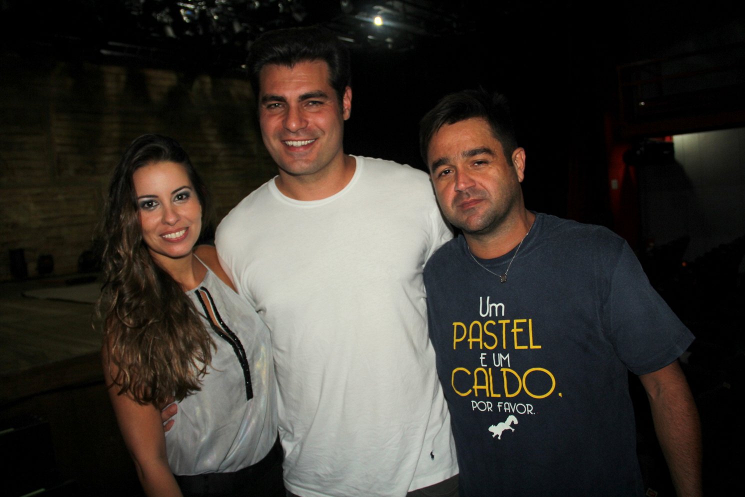 Daniele Niño , Thiago Lacerda e Alessandro Anes  (foto de Thyago Andrade - Photo Rio News)