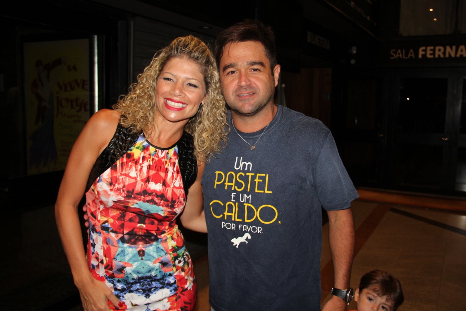 Catia Paganote e Alessandro Anes (foto de Thyago Andrade - Photo Rio News)
