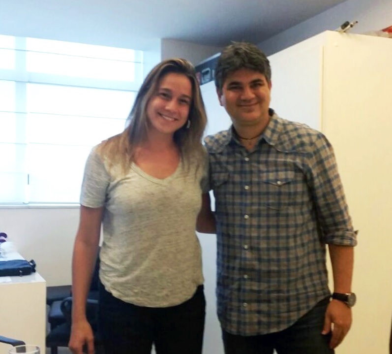 Fernanda Gentil e Jorge Nassaralla (Divulgação)